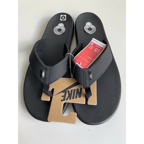 Nike | Shoes | Nike Mens Sz 5 Kepa Kai Thong Slide Slides Sandals Black Ao3621 01 New | Poshmark